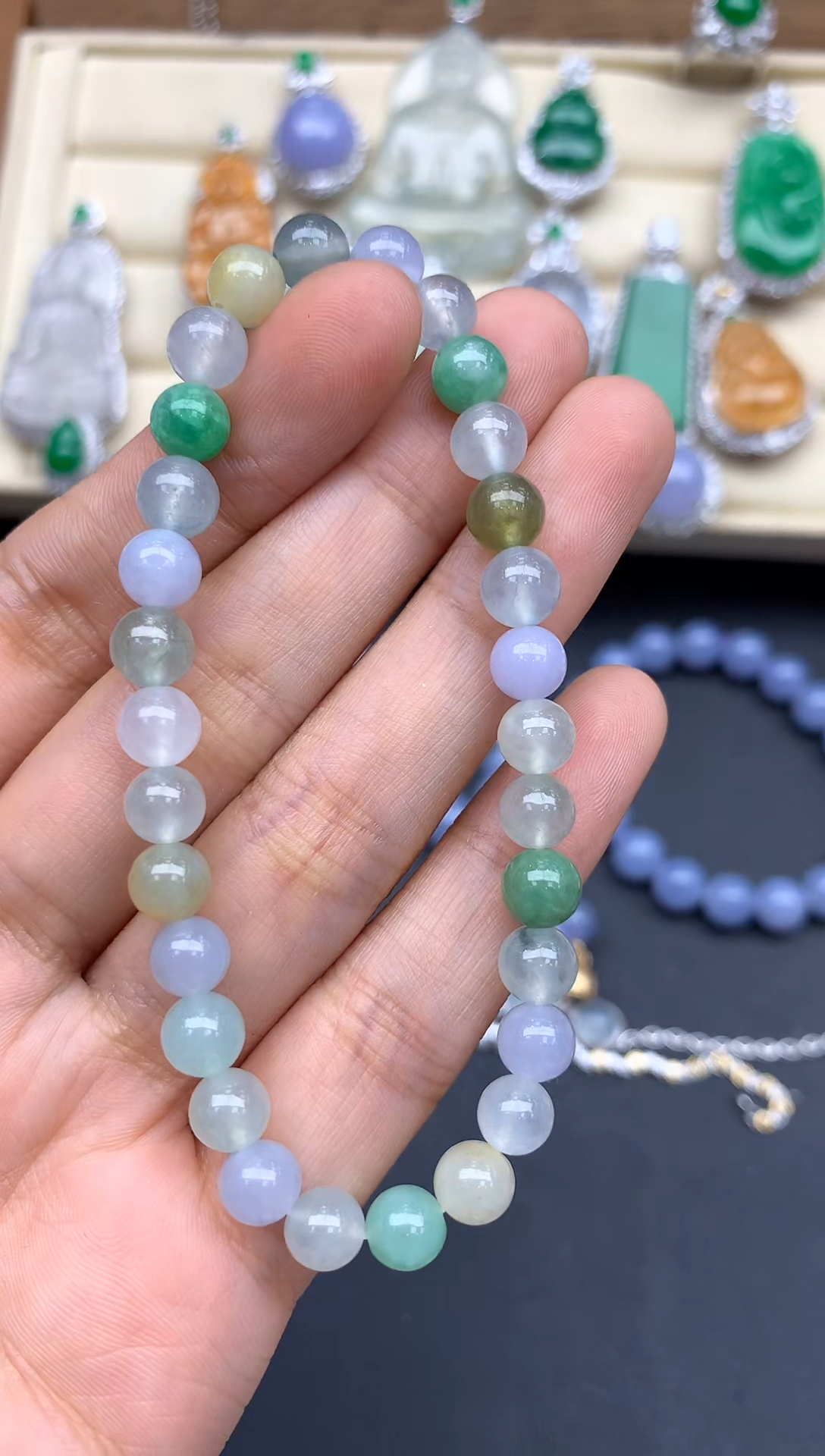 未镶嵌手链翡翠284-春日珠宝