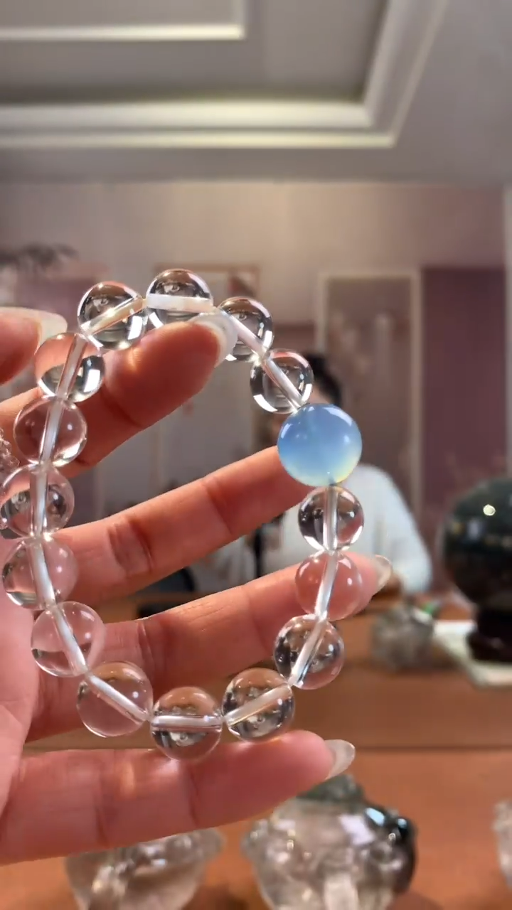 【闪购商品】水晶手串未镶嵌白水晶单圈