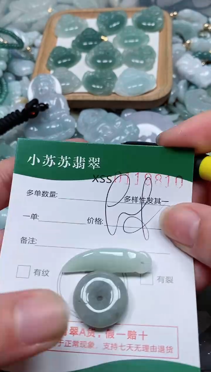 【闪购商品】翡翠颈饰未镶嵌闪购商品0119810