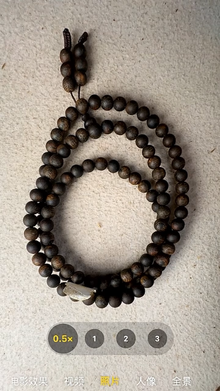 沉香手串7mm奇楠沉水多圈手串4