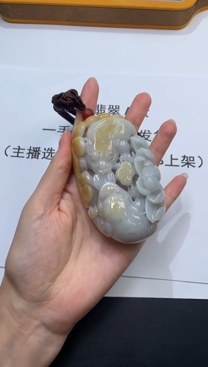 翡翠未镶嵌颈饰2224217