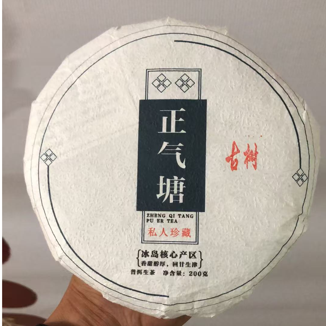 【JX--520号】 2025年 正气塘古树 生茶【200克饼】