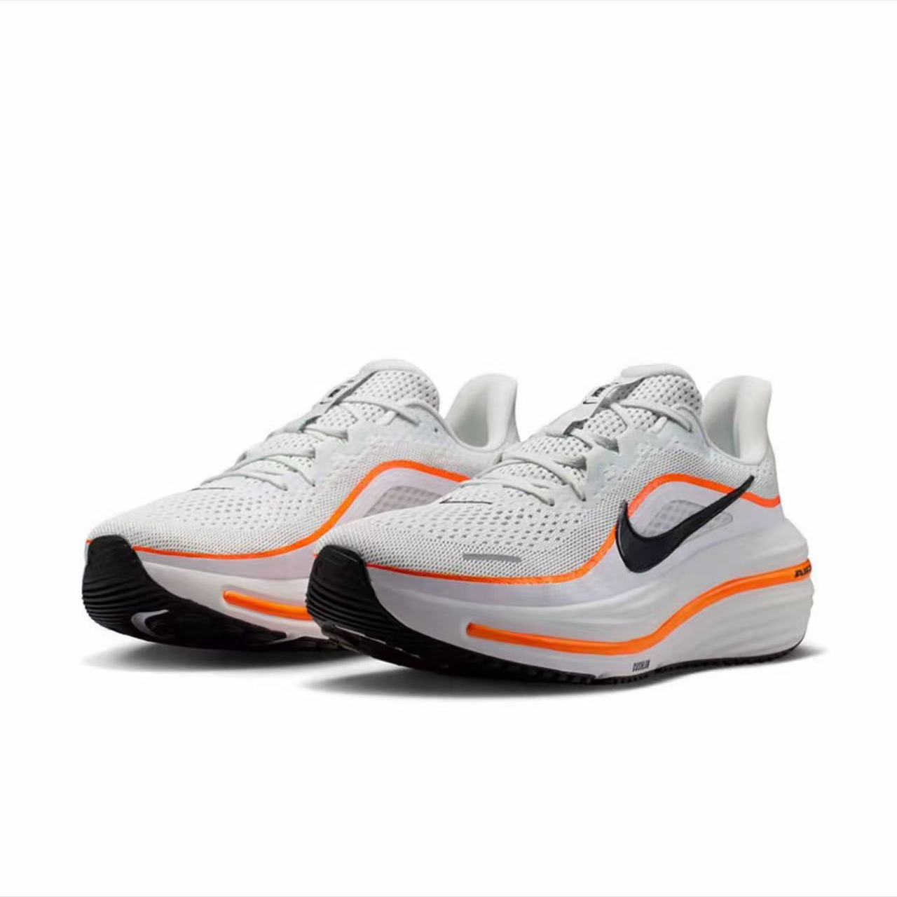 NIKE/耐克官方新款AIR WINFLO12灰白橙专业运动跑鞋男-HV9272-107