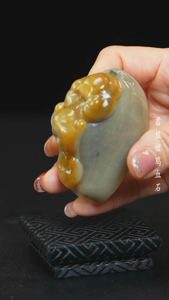 【闪购商品】昌化石田黄石彩冻石印章摆件把件