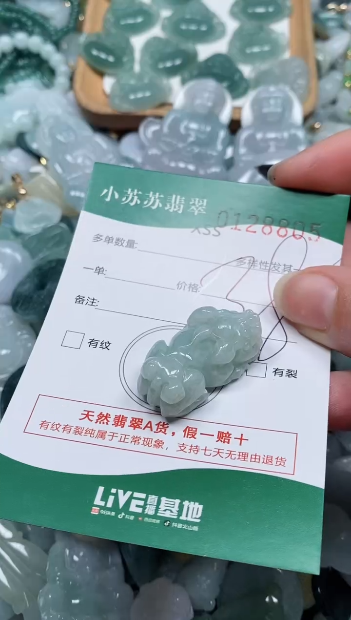 【闪购商品】翡翠颈饰未镶嵌闪购商品0128805