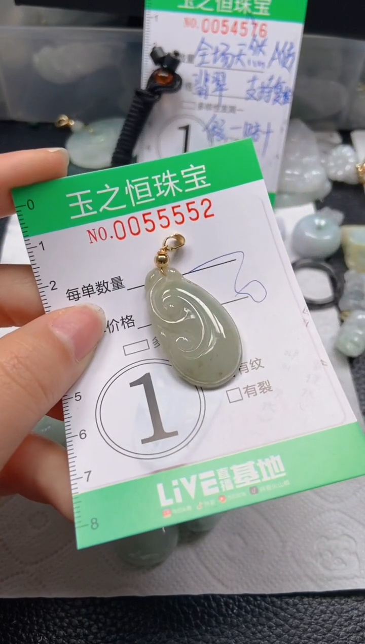 【闪购商品】翡翠未镶嵌颈饰闪购0055552