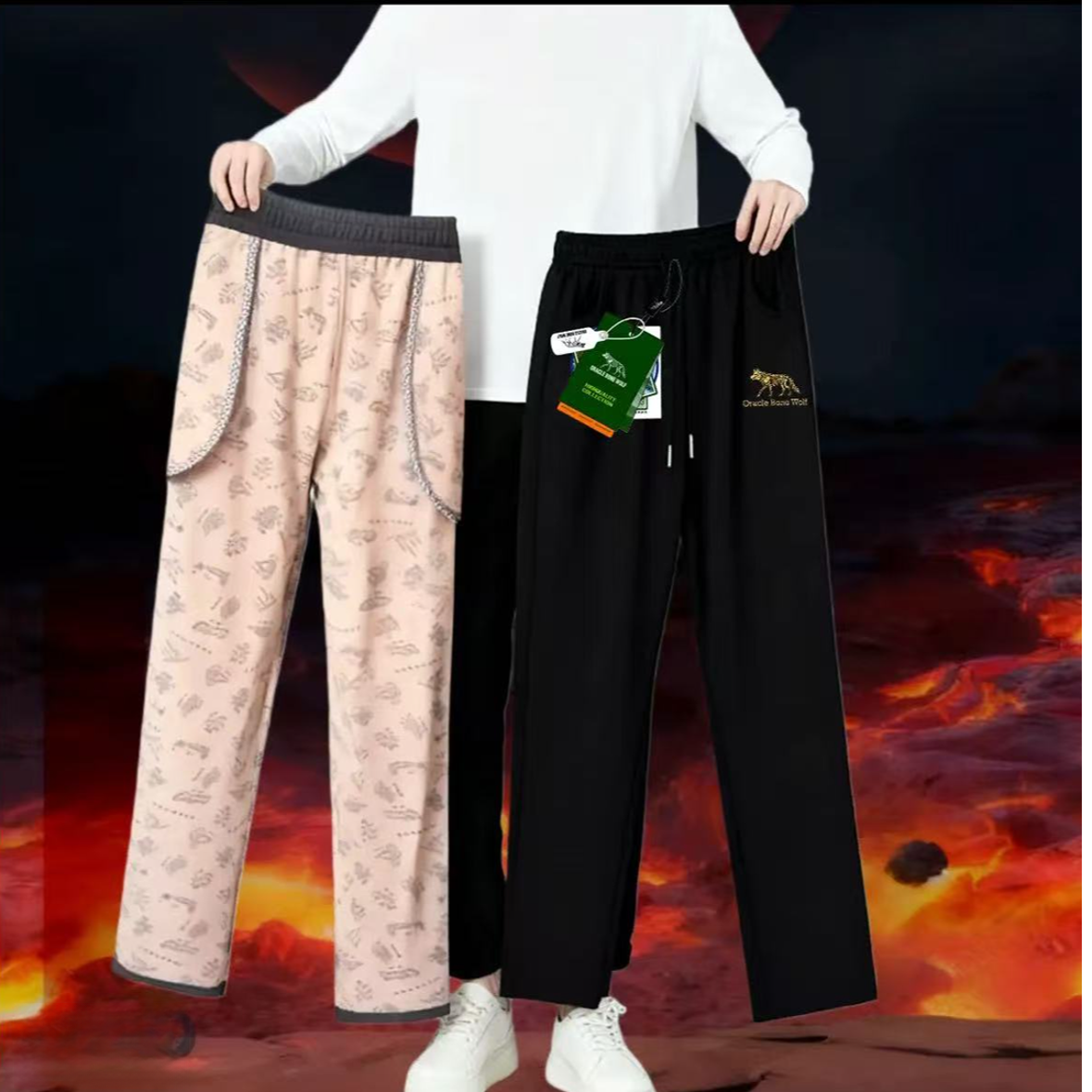 （美卡狼全新推出）神农科技功能蓄热保暖百草裤-6868