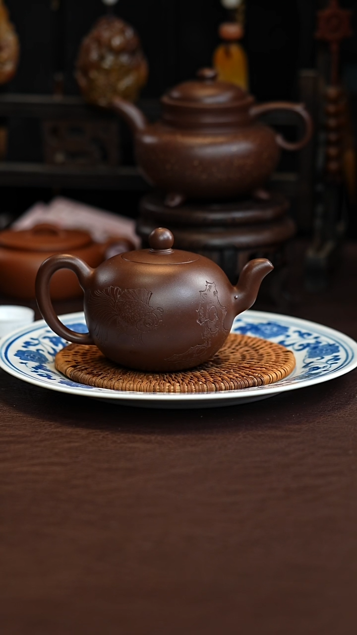 原矿手工紫泥一粒珠190CC