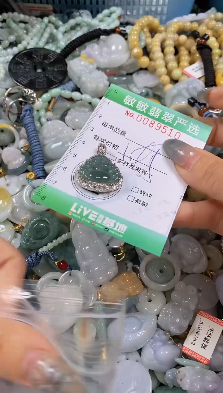 【闪购商品】翡翠颈饰未镶嵌闪购0089510