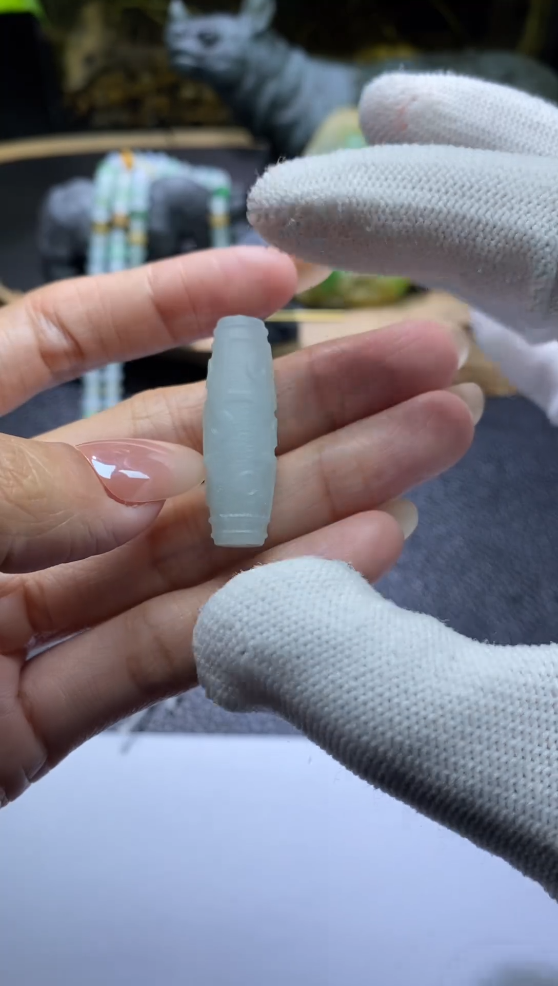 【闪购商品】定制翡翠未镶嵌珠