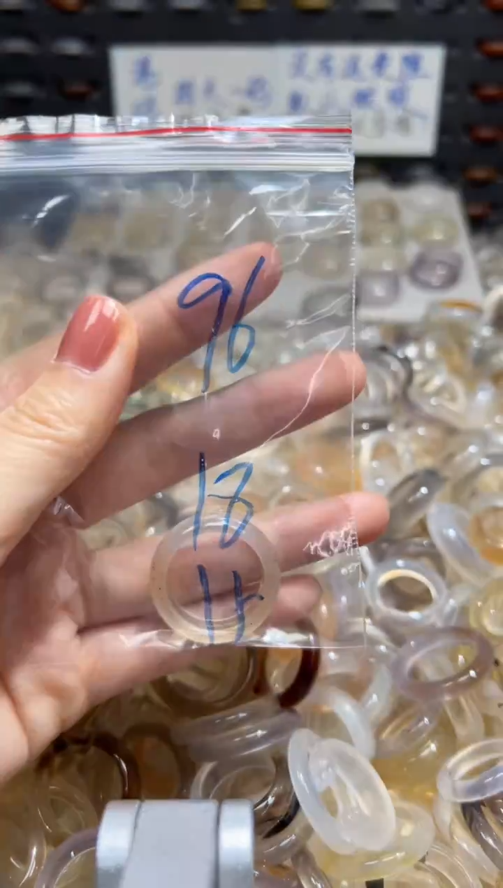 未镶嵌戒指玛瑙/玉髓96