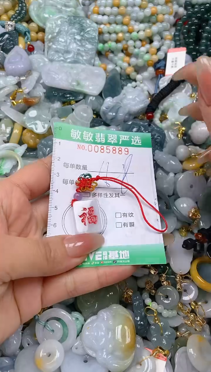 【闪购商品】翡翠颈饰未镶嵌闪购0085889