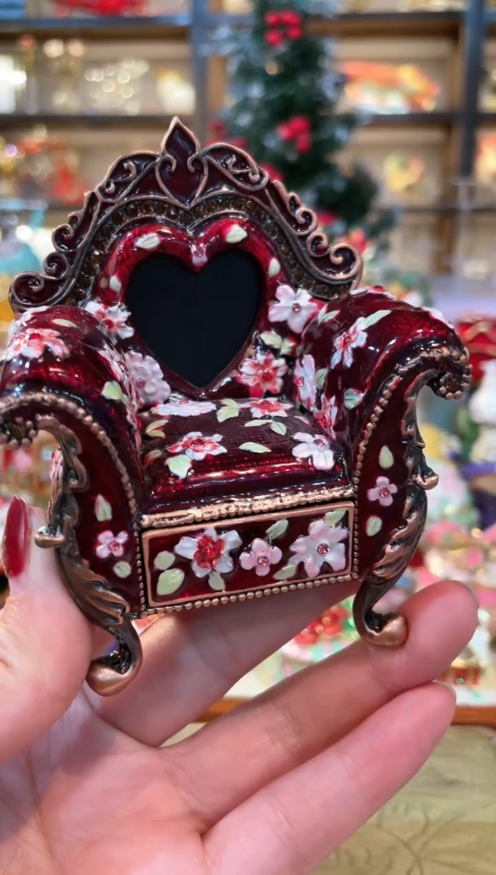 【闪购商品】珐琅彩首饰收纳盒