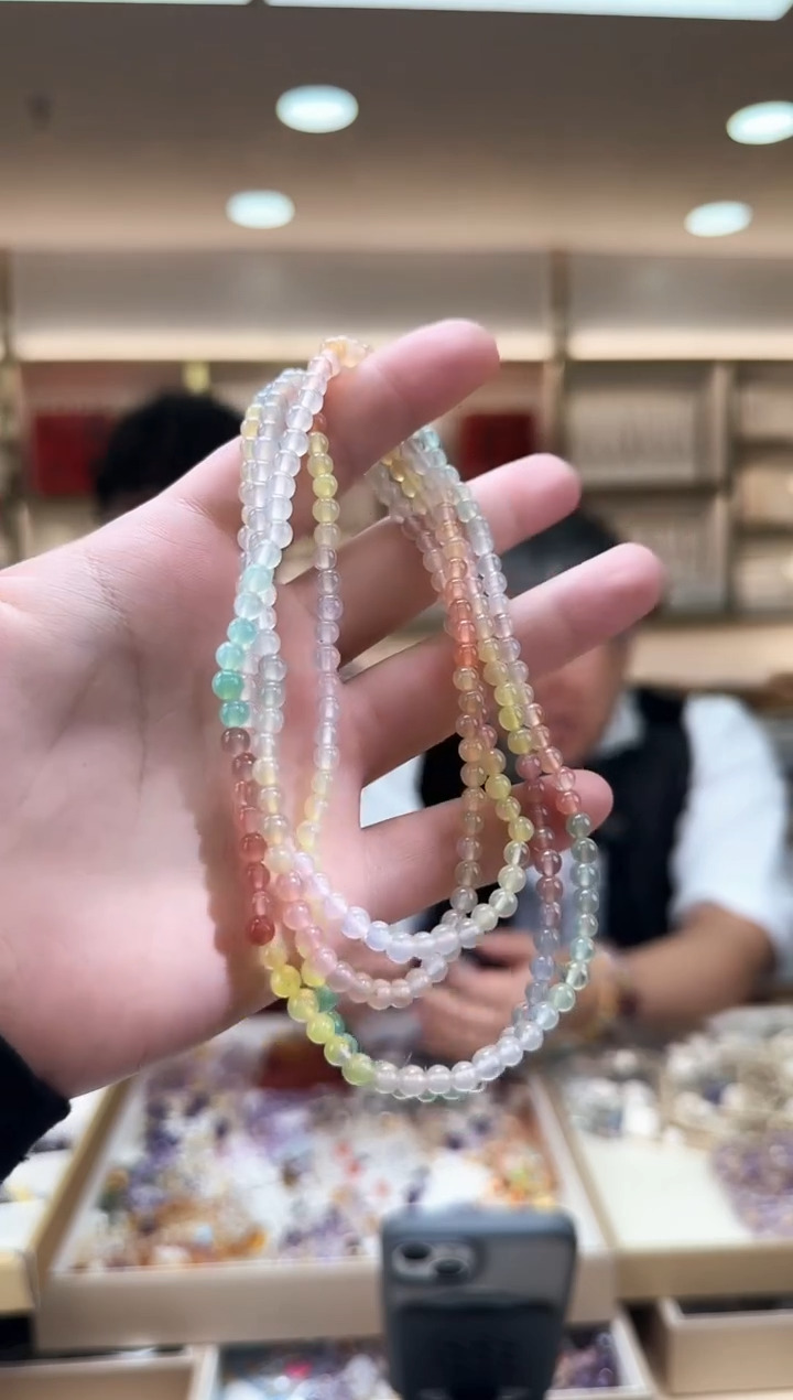 【闪购商品】玛瑙/玉髓多圈手串多样性发一件未镶嵌 