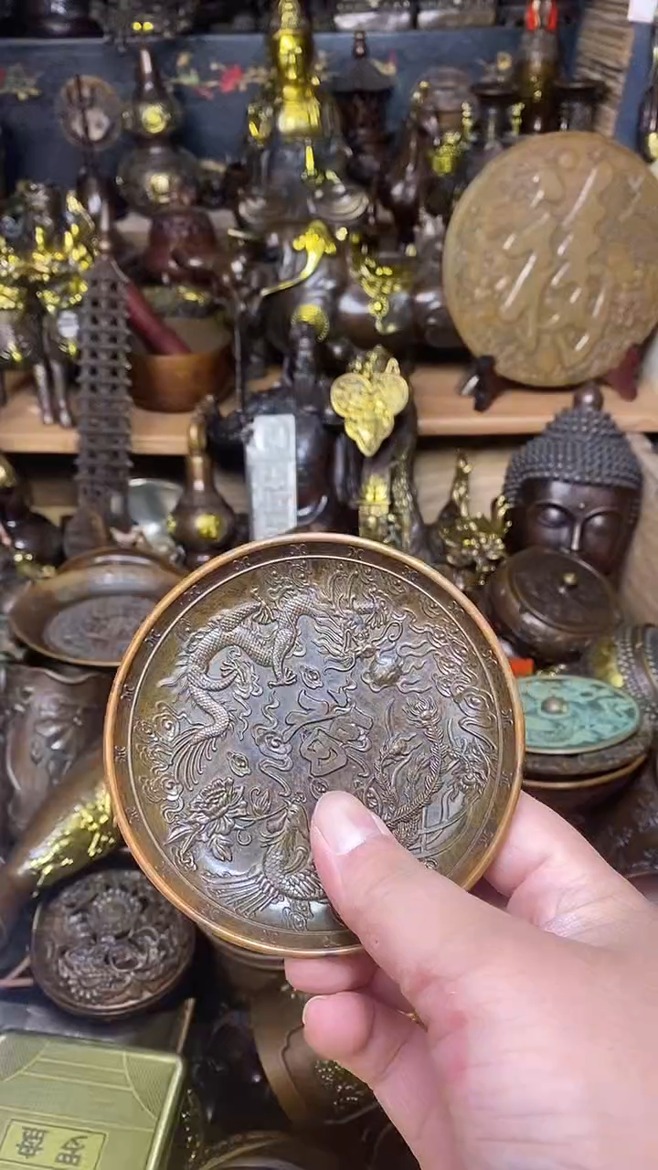 铜铜桌面摆件029