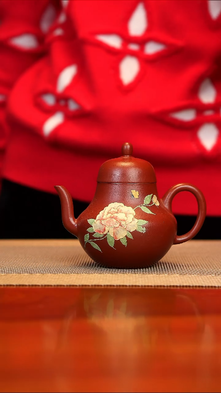 【闪购商品】紫砂茶壶大红袍思婷壶