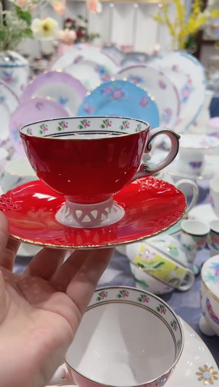 【闪购商品】骨瓷杯碟·