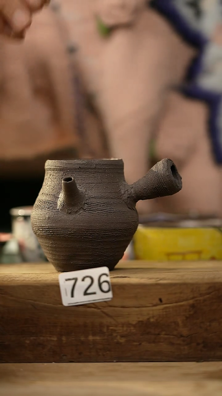 【闪购商品】瓷片设计师手作系列/小壶