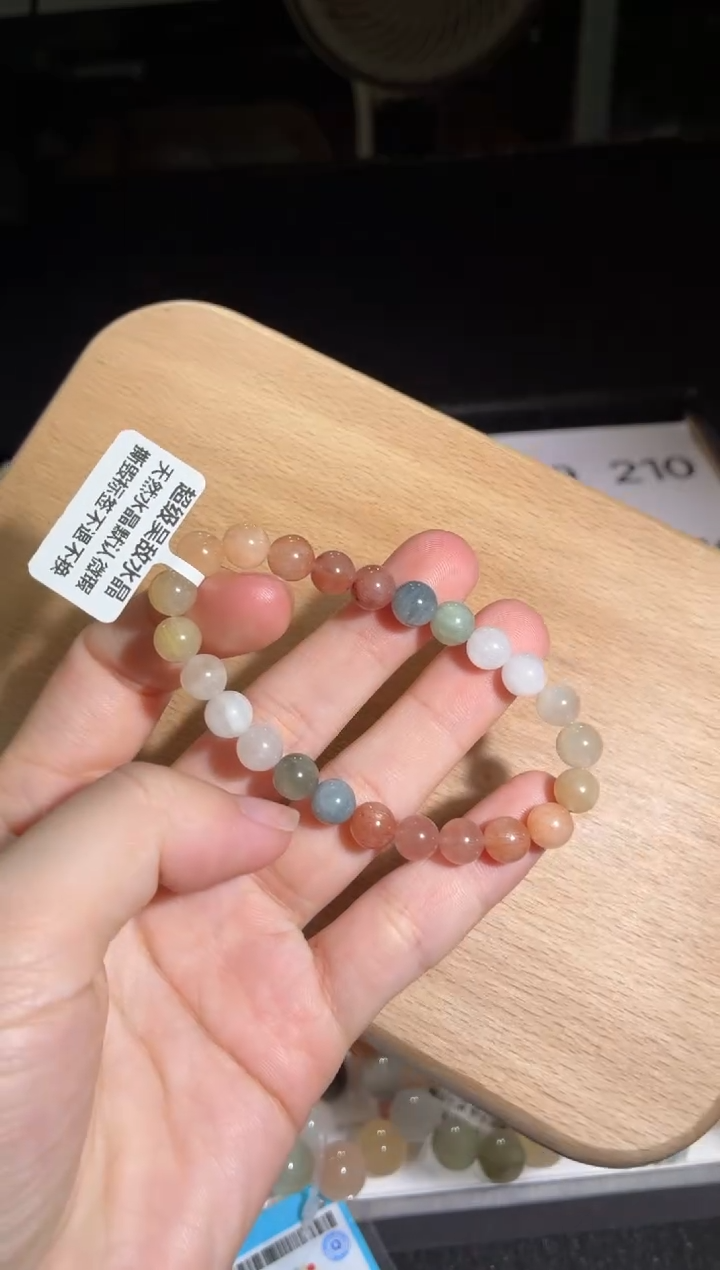 未镶嵌手链水晶207号多样性发一X 7+