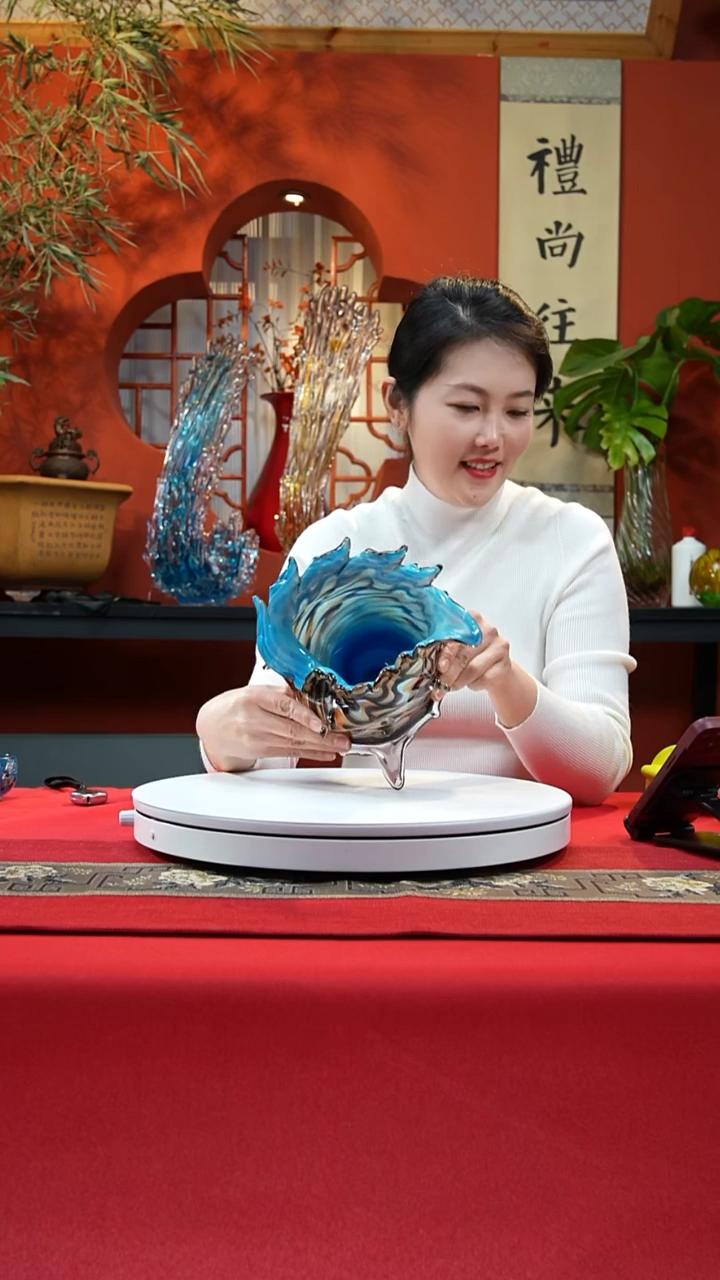 手工艺品琉璃海螺