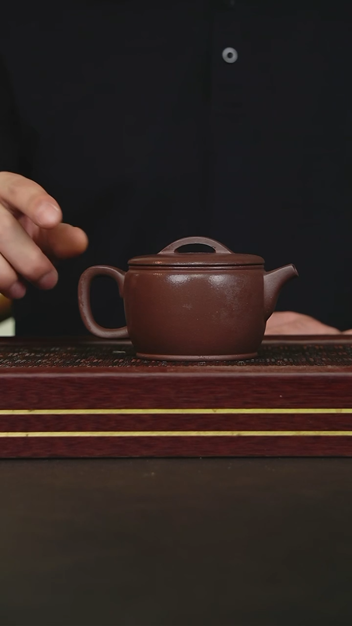 茶壶紫砂MB 紫泥 汉瓦