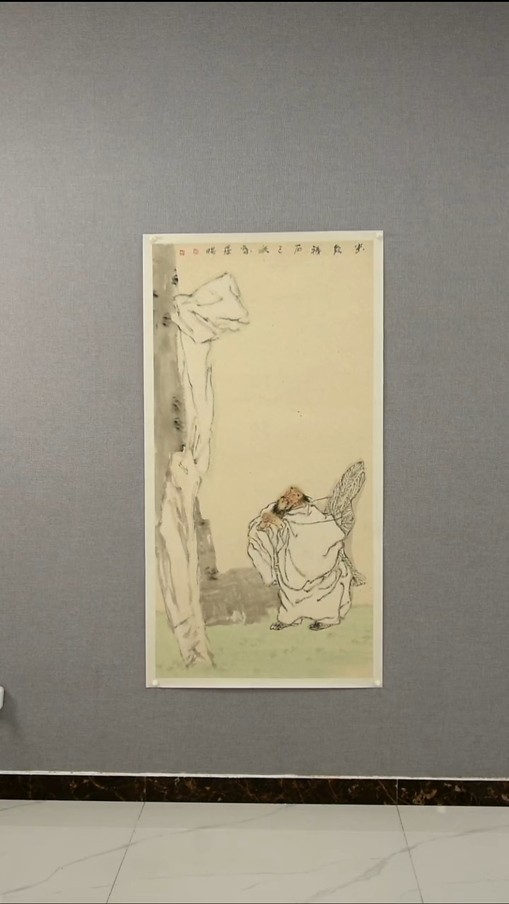 国画雨**声张老师-人物-8平尺-01