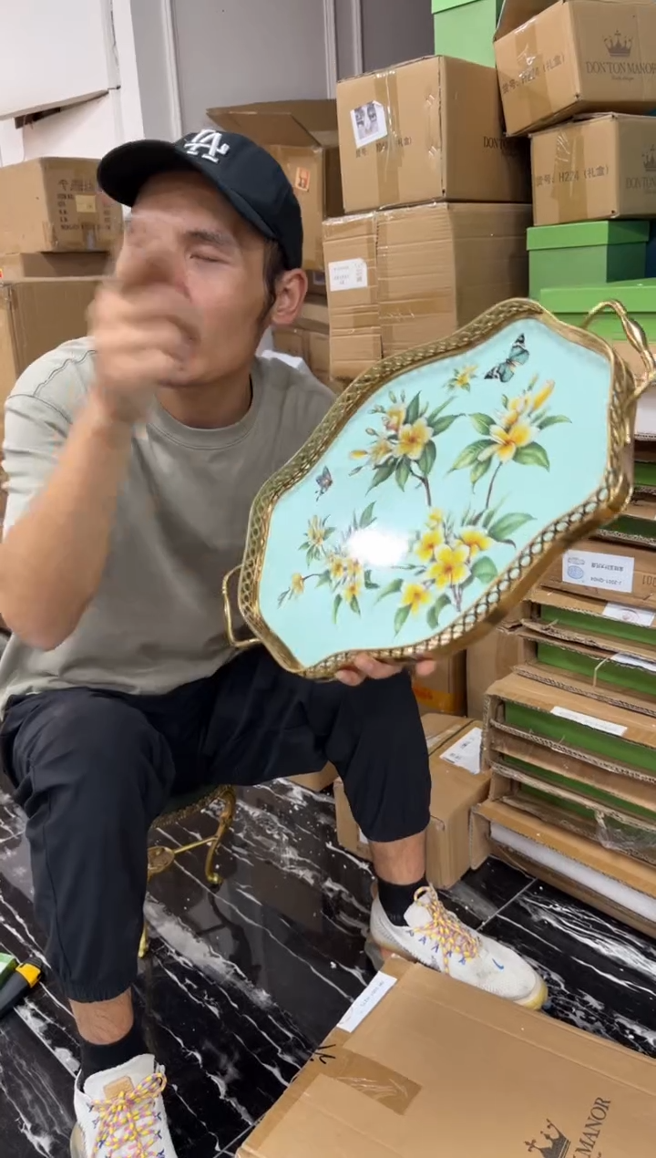 黄铜 黛姿家居装饰品摆件  