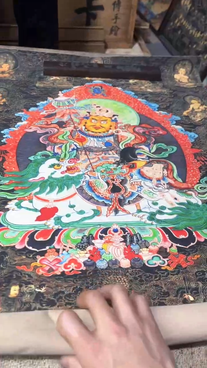 卷轴画玖忆唐卡TK11