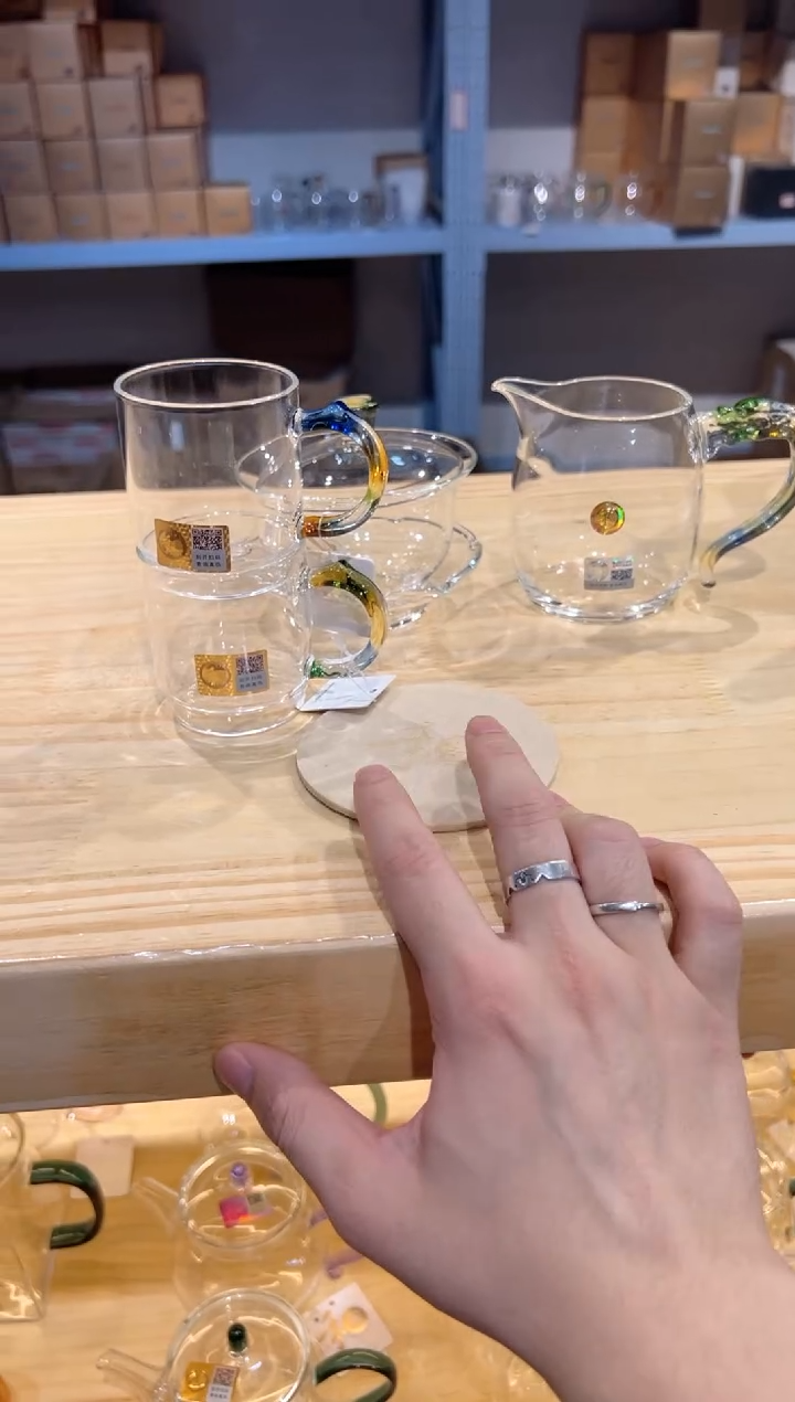 禾器-沁莲盖碗-迷翠+隆宇茶海-迷翠+隆杯-迷翠2+