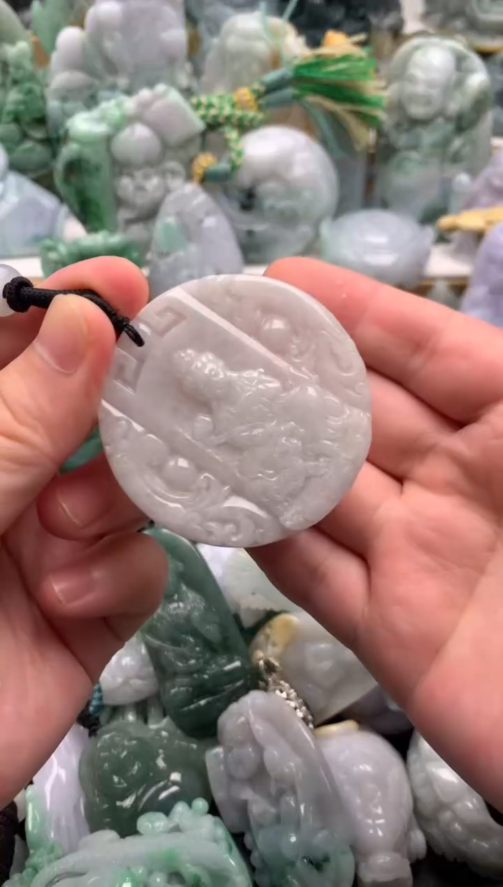 吊坠(不含链)未镶嵌翡翠1
