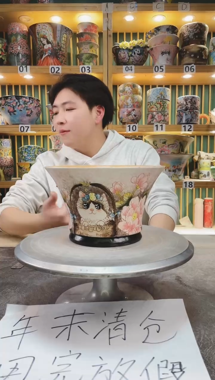 【闪购商品】瓷片默认微瑕一物一拍0115-569