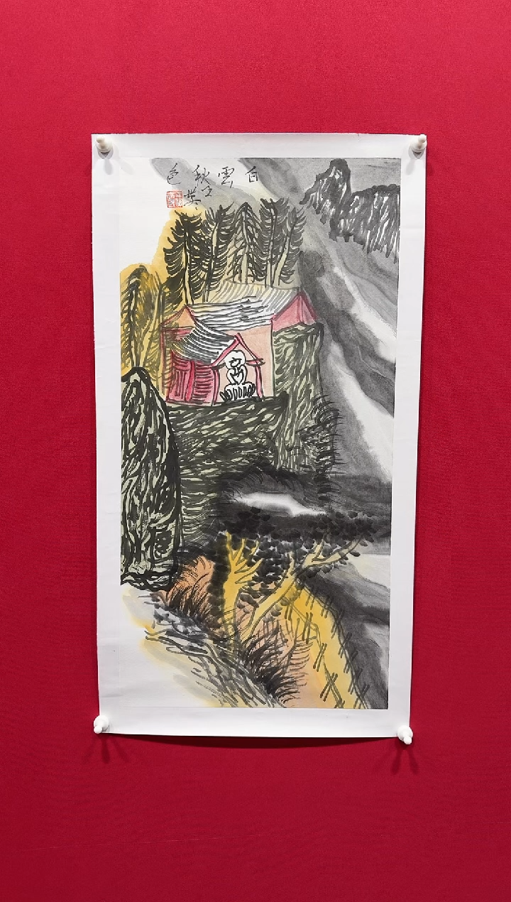 【闪购商品】国画王世冬34*68........