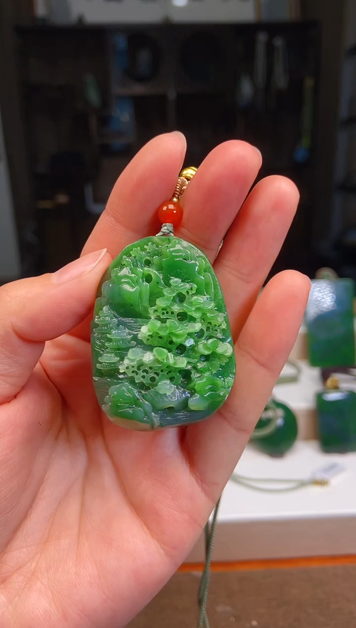 【闪购商品】和田玉挂件未镶嵌1