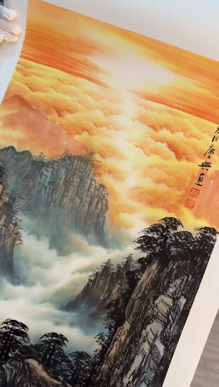 国画2赵隆轩美术馆李庆兴老师作品