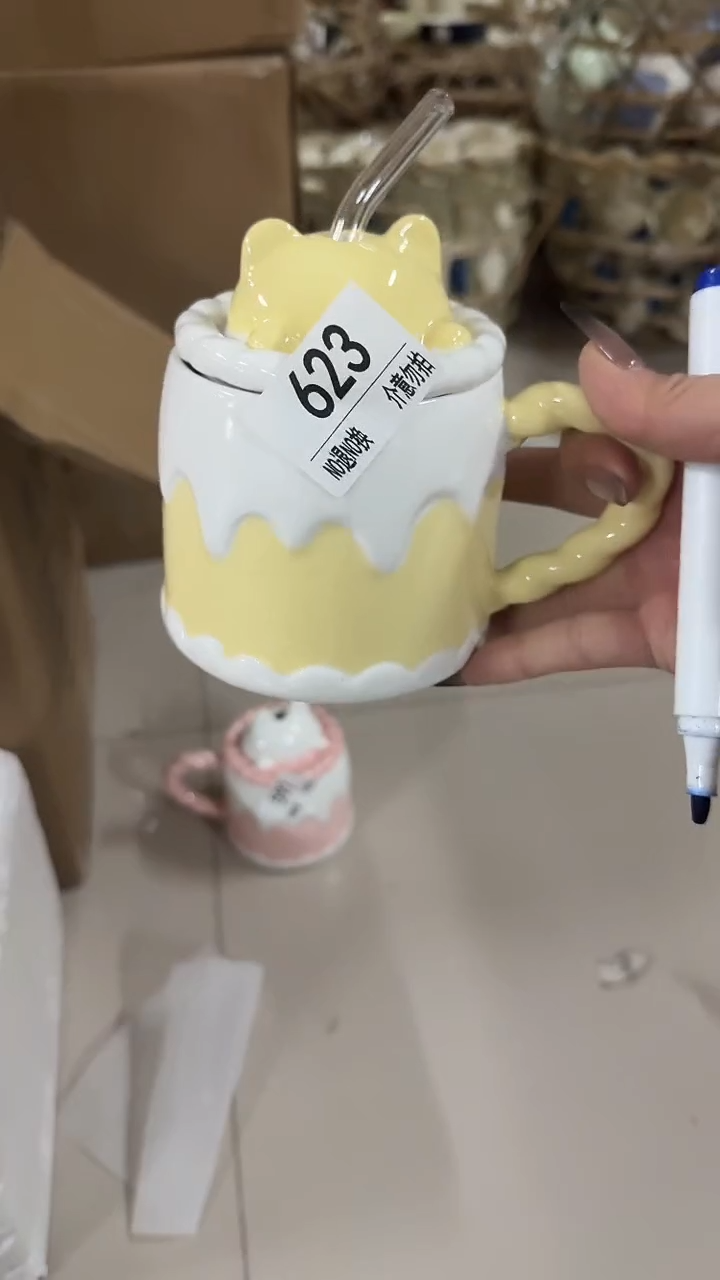 陶瓷手柄款微瑕四单包邮623