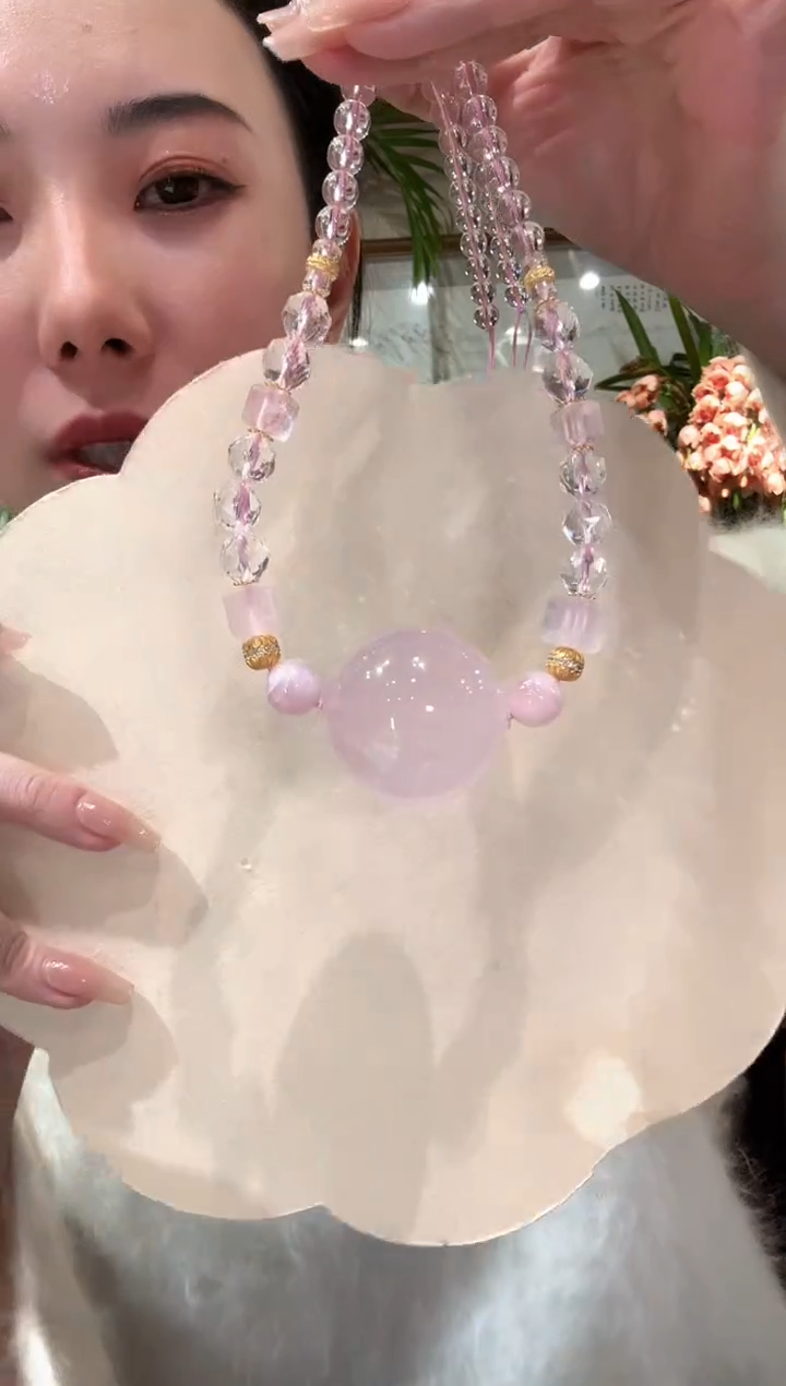 【闪购商品】水晶颈饰未镶嵌国风