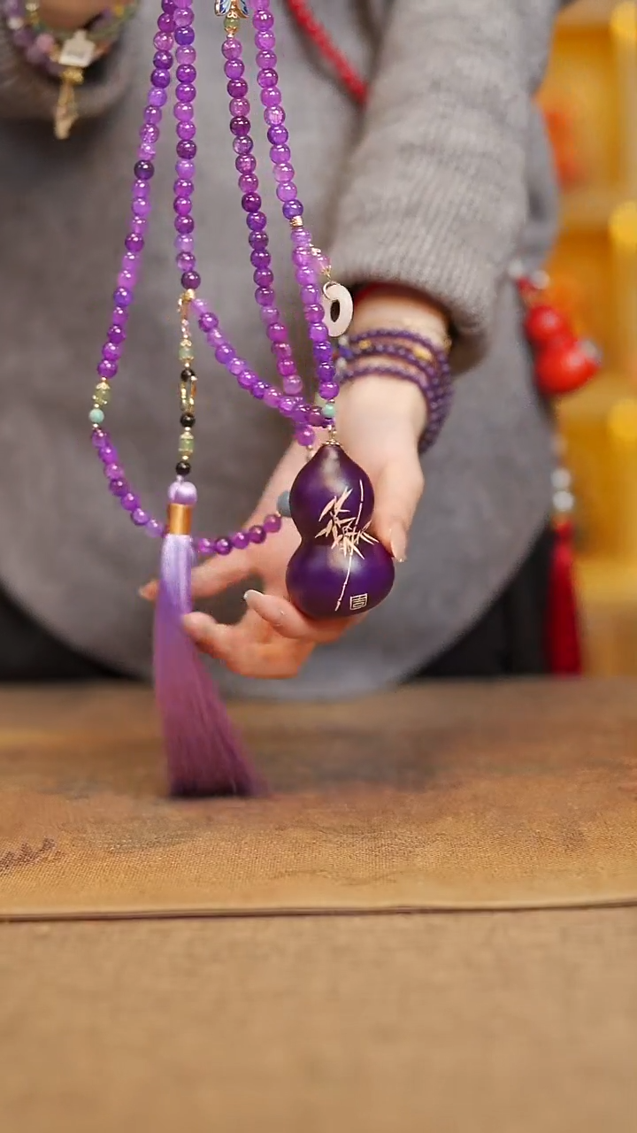 【闪购商品】555宴禾堂天然漆艺小葫芦138