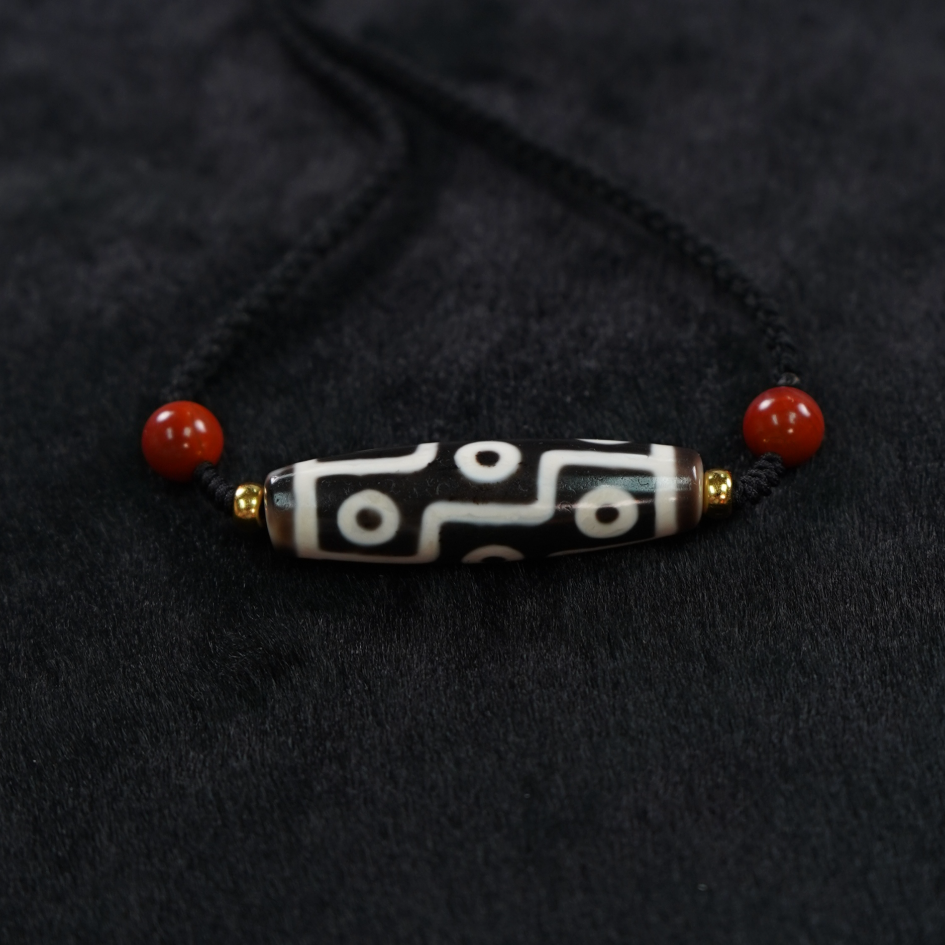 九眼珠珠玛瑙项链