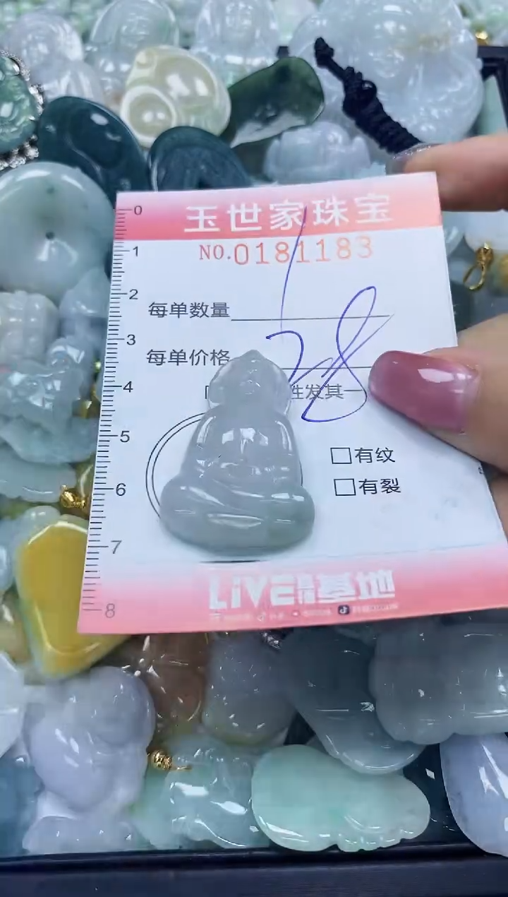【闪购商品】翡翠颈饰未镶嵌闪购0181183