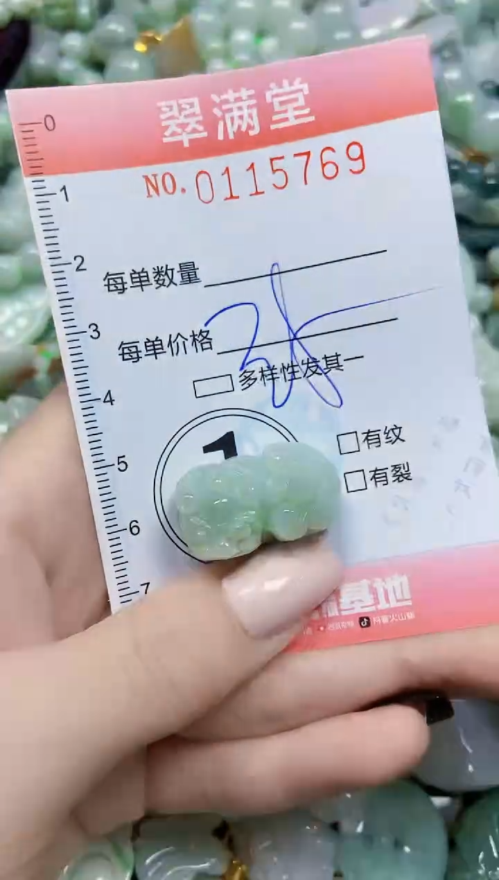 【闪购商品】翡翠颈饰未镶嵌闪购0115769