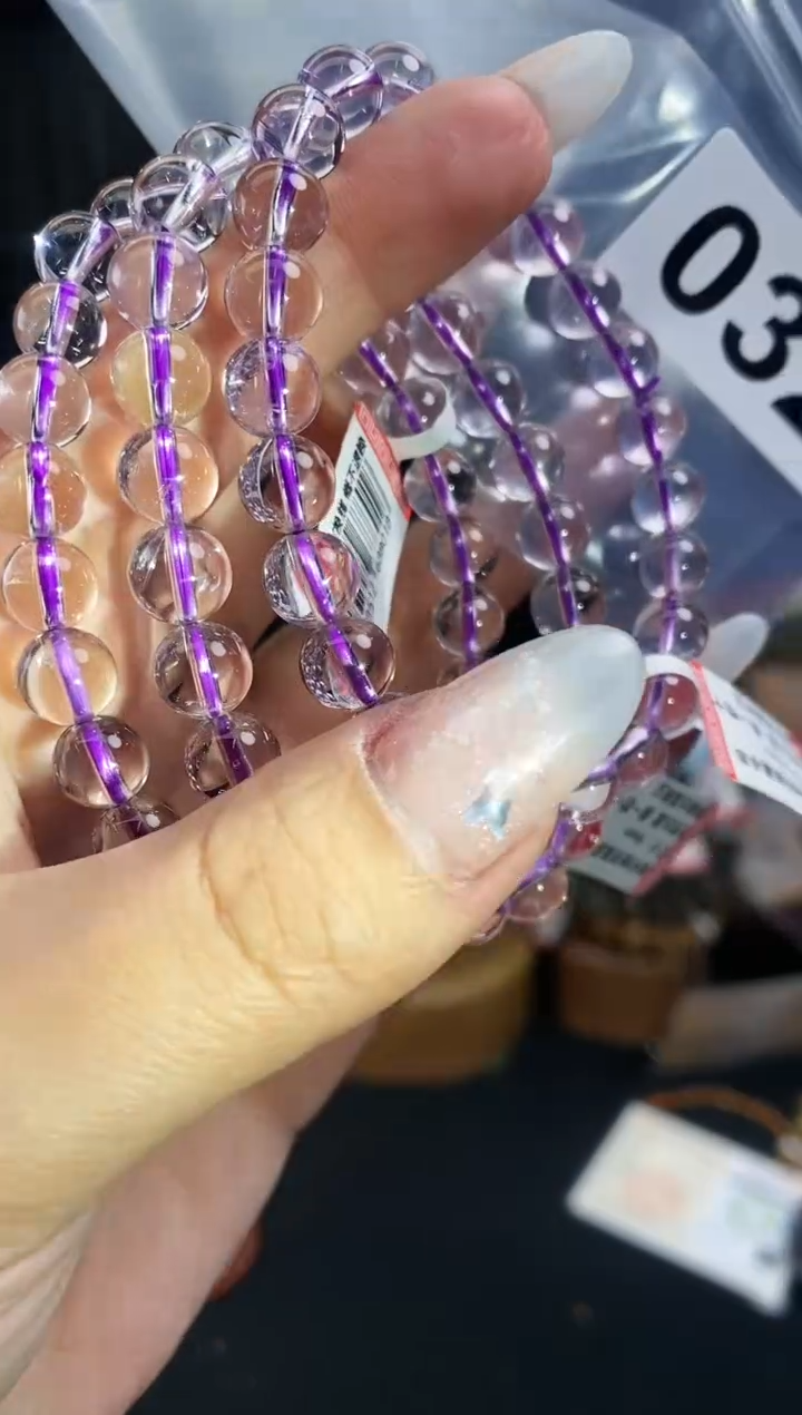 【闪购商品】水晶手串未镶嵌手串032多样性发其一