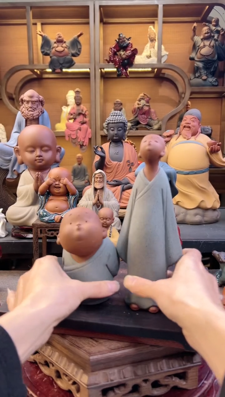 紫砂茶宠器闵茶宠摆件