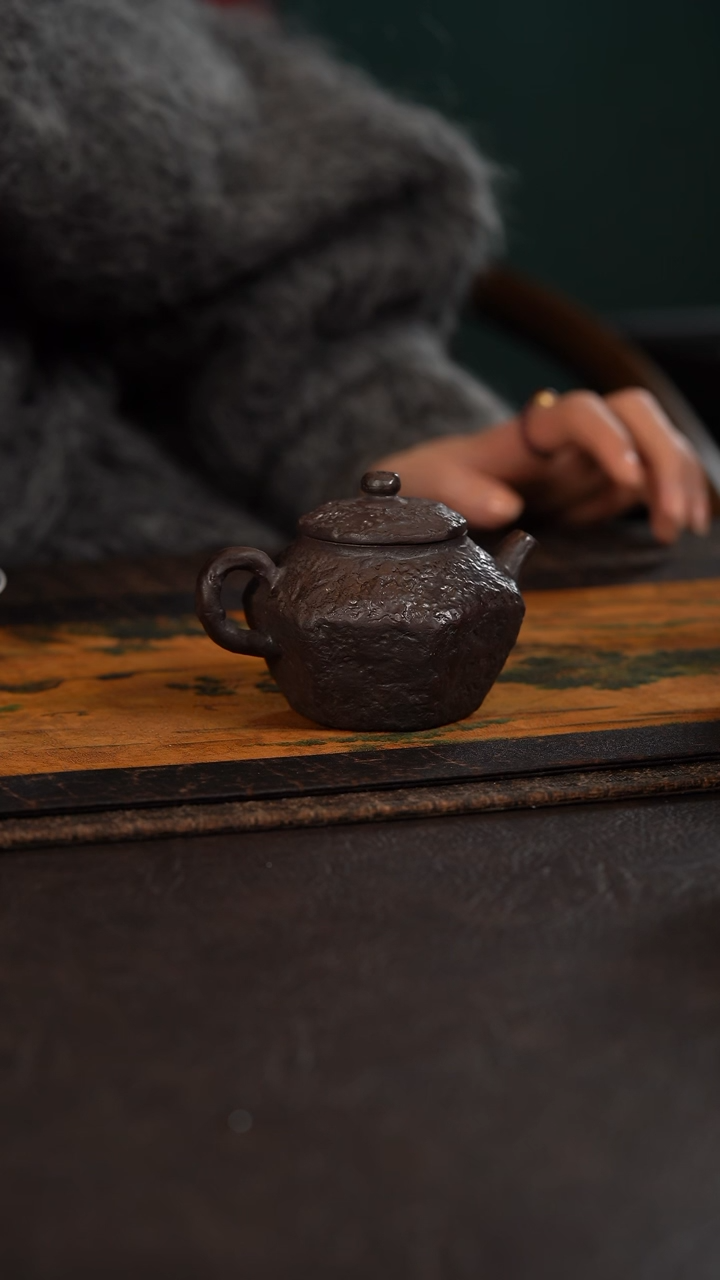 【闪购商品】杯180cc陶瓷杯周边伟壶柴烧泡壶紫灯