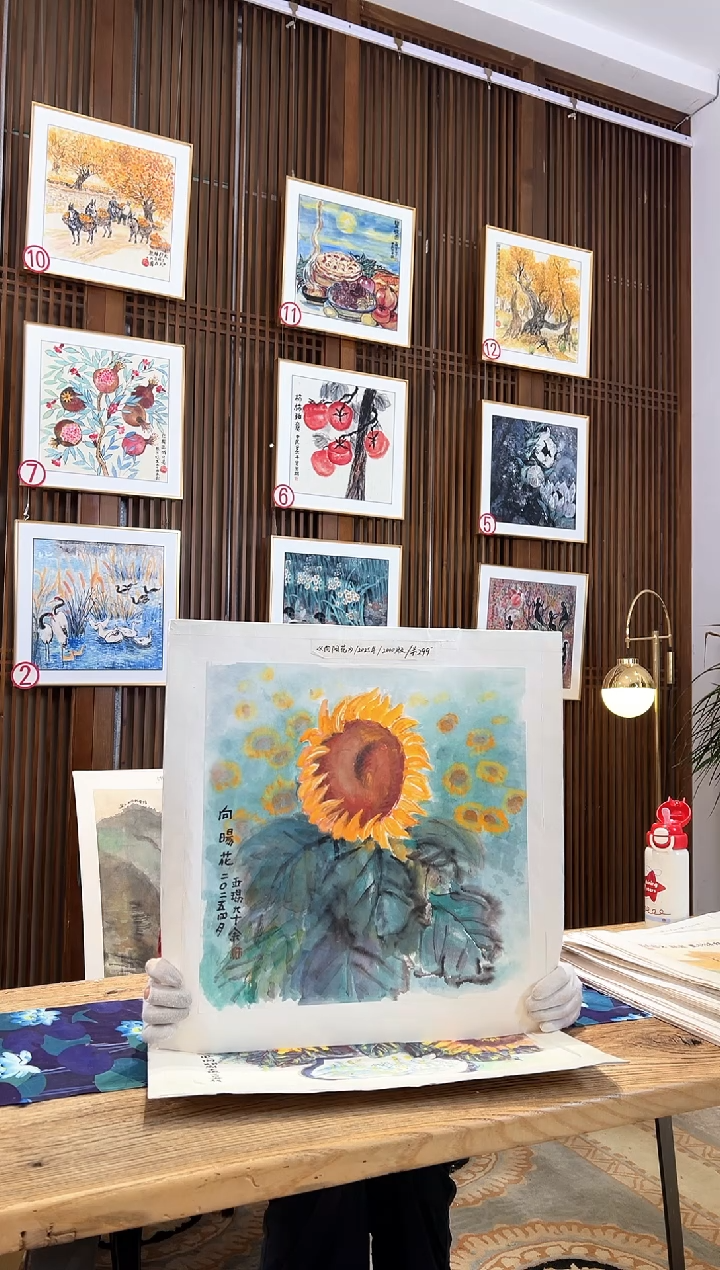 版画版画耿玉琨名章限量版画S