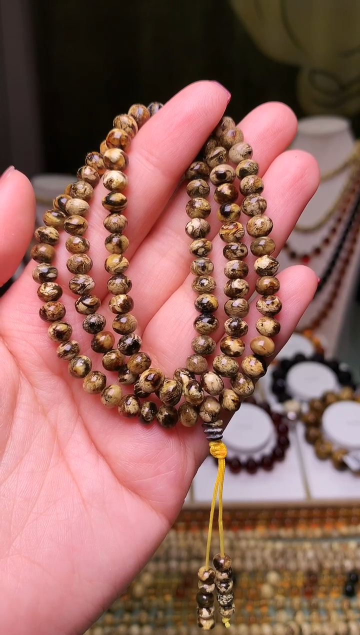 【闪购商品】琥珀裸石未镶嵌抚顺琥珀干白花6+108