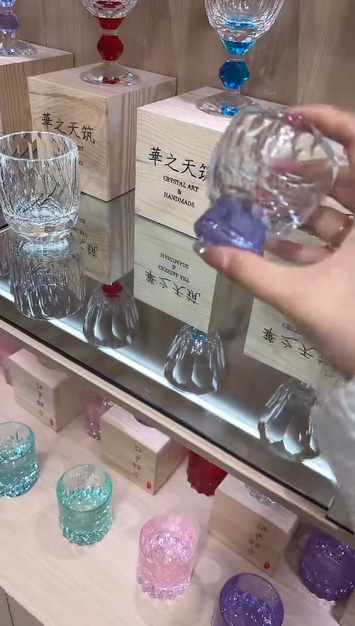 闪烁茶杯 买一送一 紫色