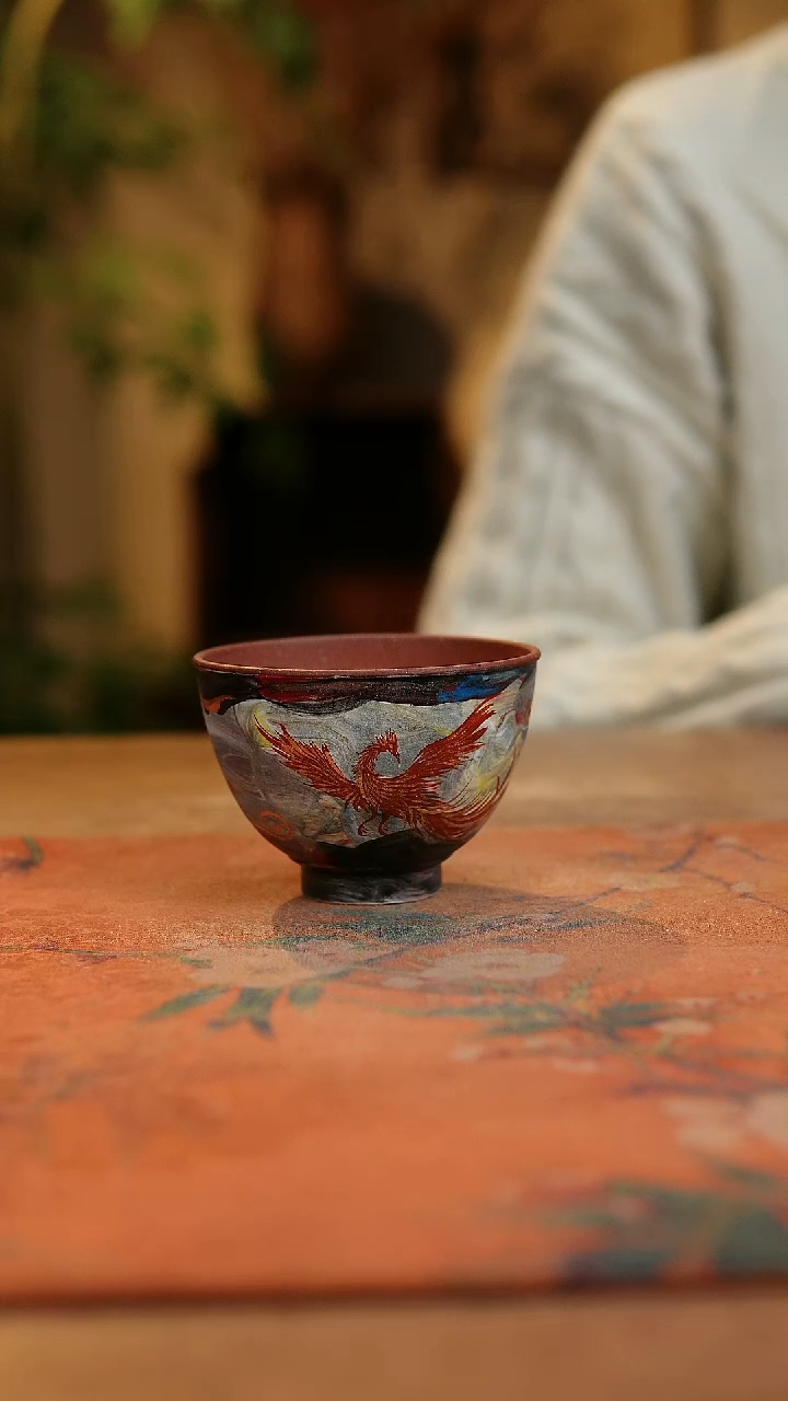 【闪购商品】瓷片1211景德镇手工手绘釉下彩高温瓷