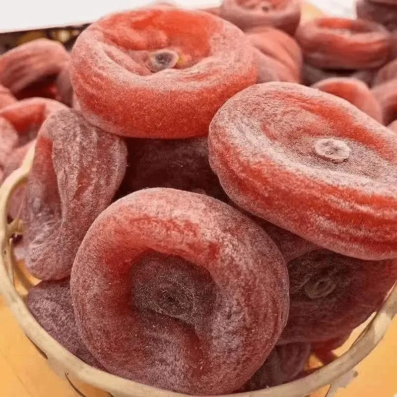 【买1斤送1斤】新货广西桂林霜降柿饼香甜晾晒流心柿饼圆柿独立包装