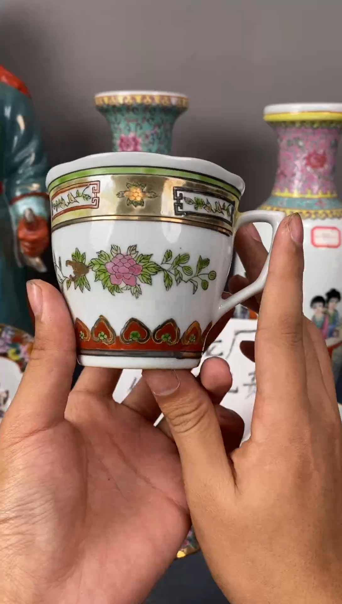 摆件陶567老厂瓷微瑕慎拍（已开价）