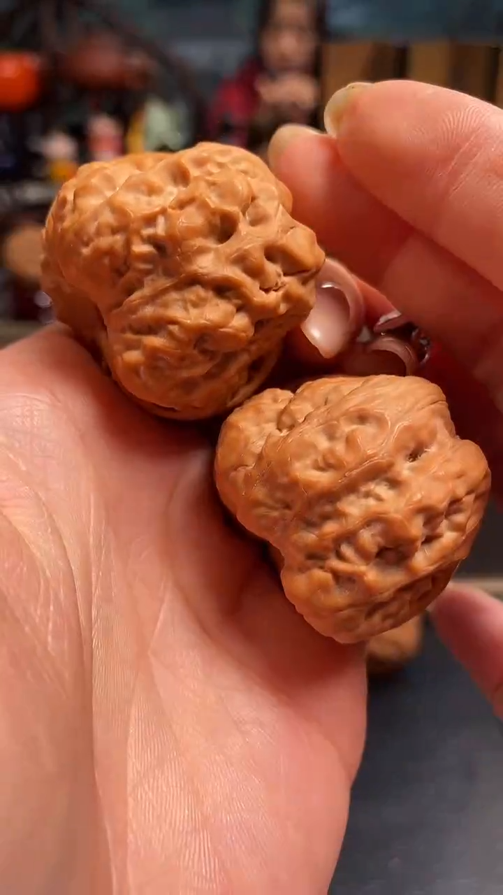 【闪购商品】文玩核桃把件H815蛤蟆头37